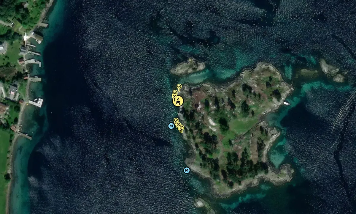 Satelite image of Grønland