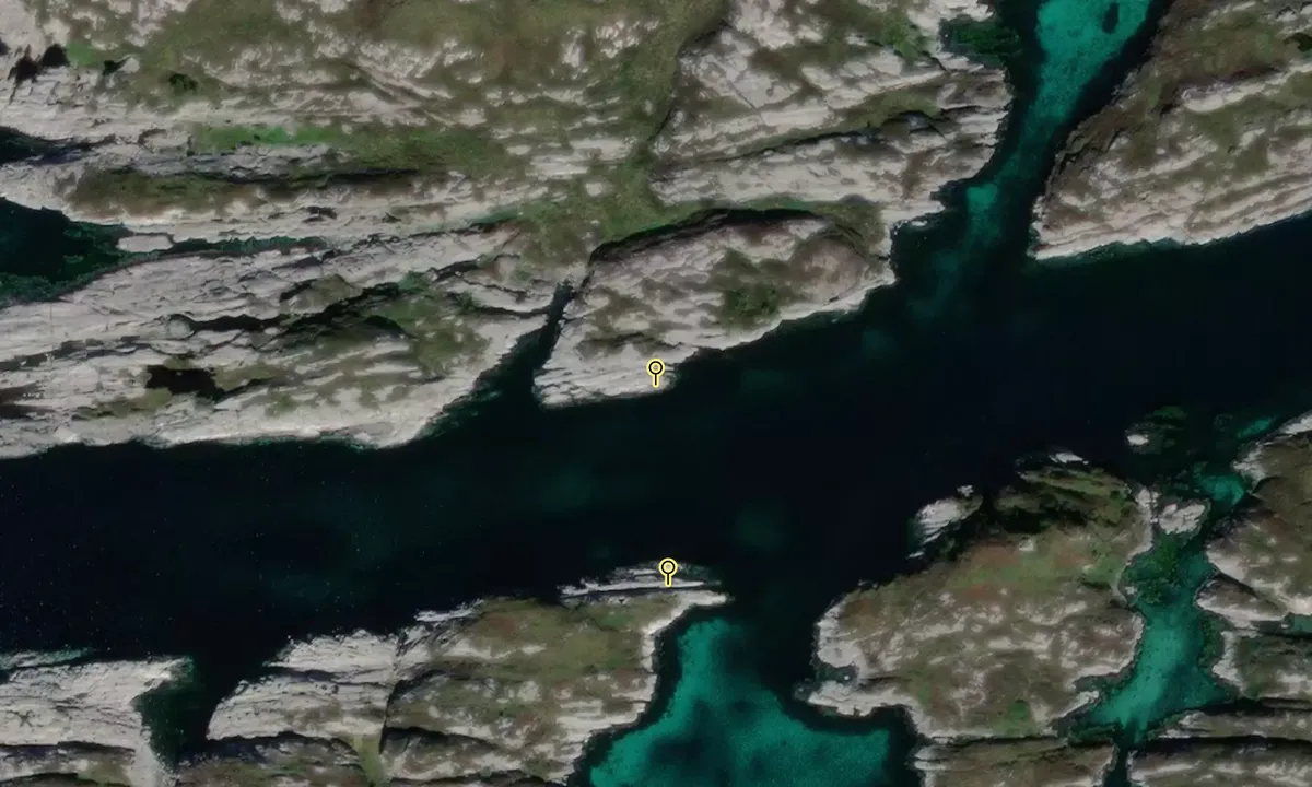 Satelite image of Grønøy Byrknesøy