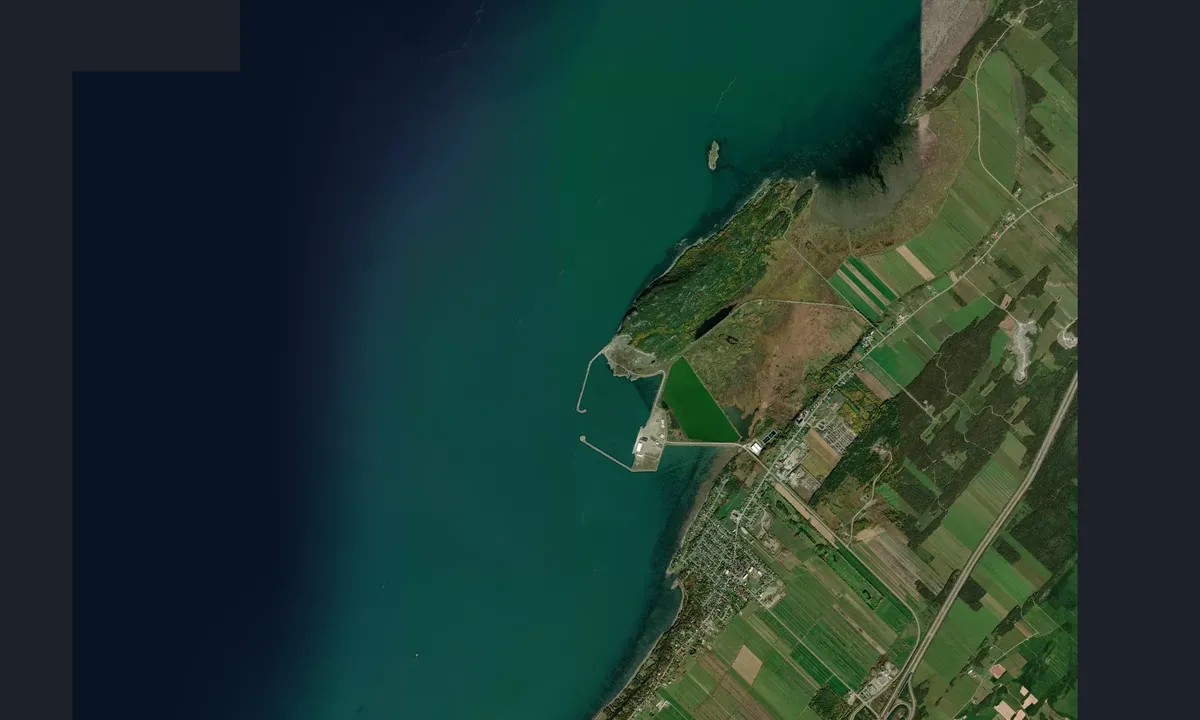 Flyfoto av Gros Cacouna