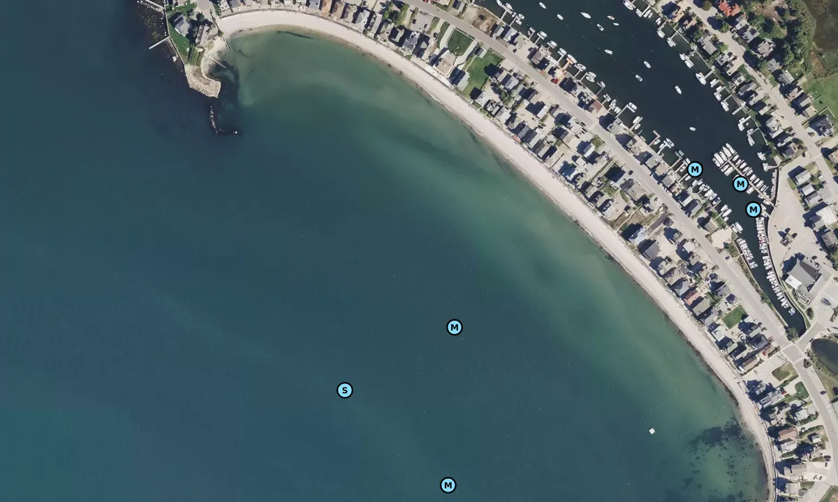 Satelite image of Groton Bay