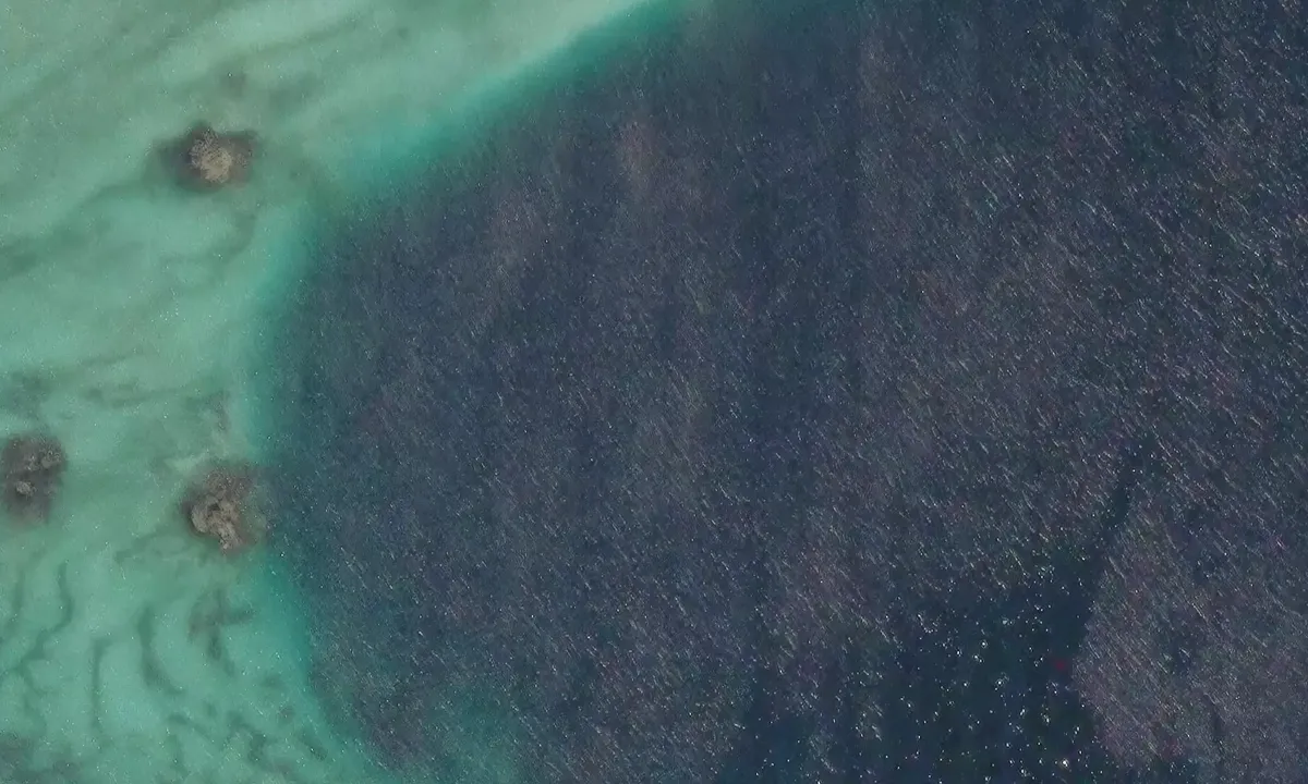 Satelite image of Grøtsundet