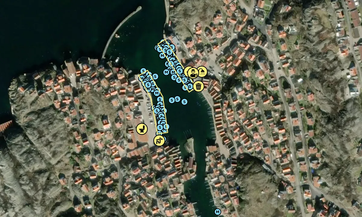 Satelite image of Grundsund