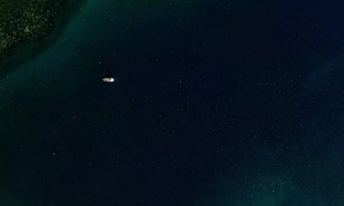 Satelite image of Grunnfjorden