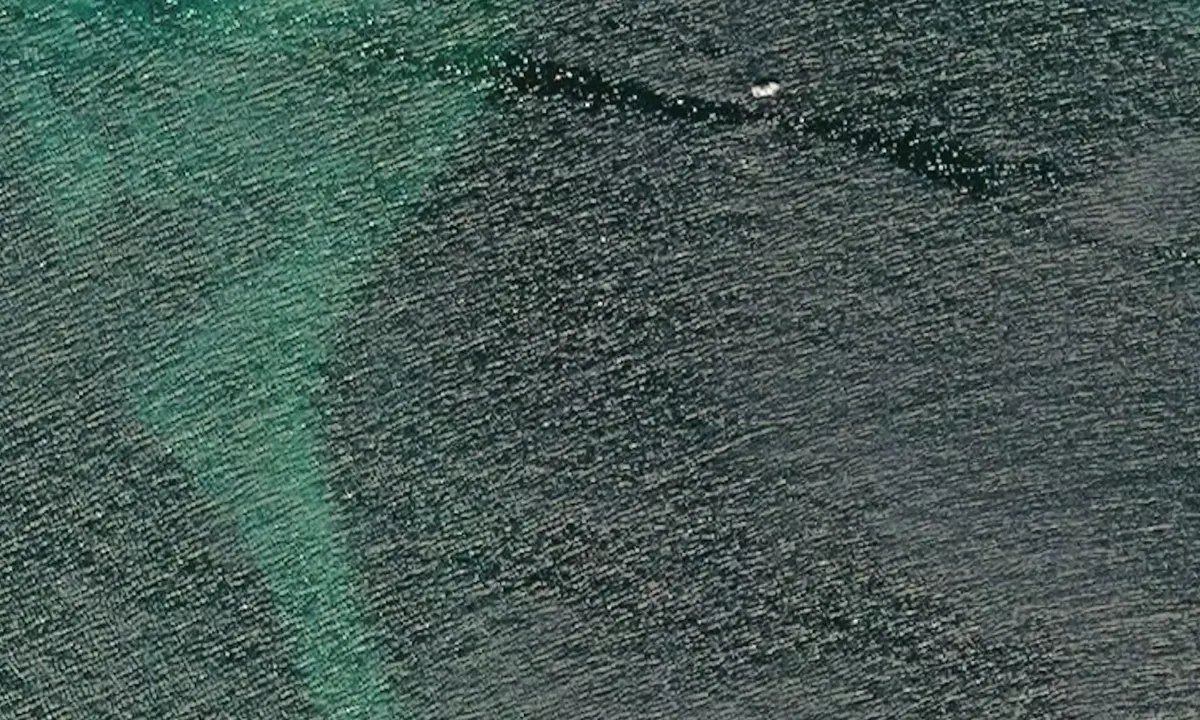 Satelite image of Grunnfjorden - Hasvik