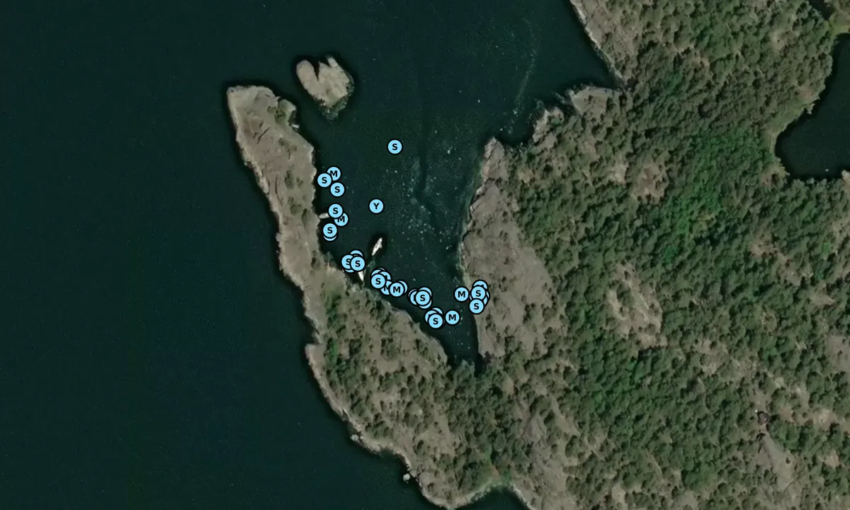 Satelite image of Gubbö kupa