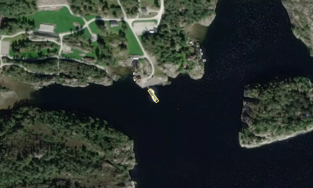 Satelite image of Gulating