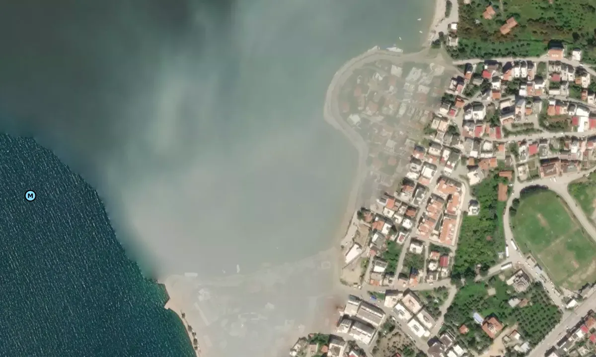 Satelite image of Güllük