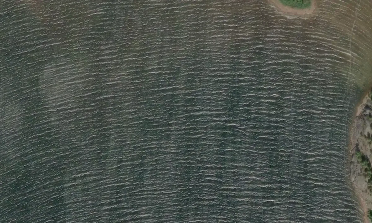 Satelite image of Gumbodafjärden