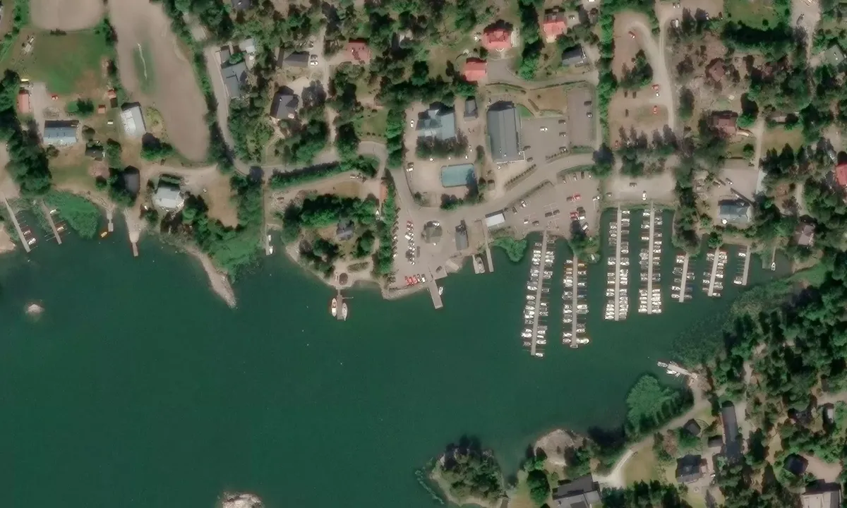 Satelite image of Gumbostrand