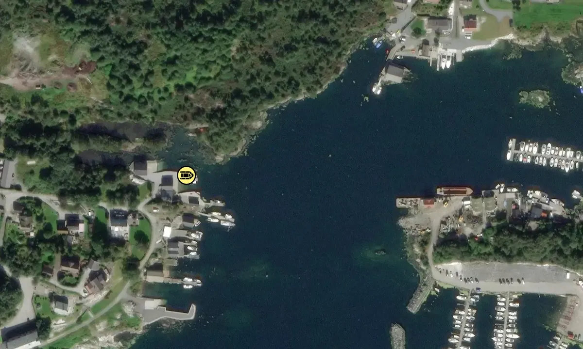 Satelite image of Gunhildvågen - Florø