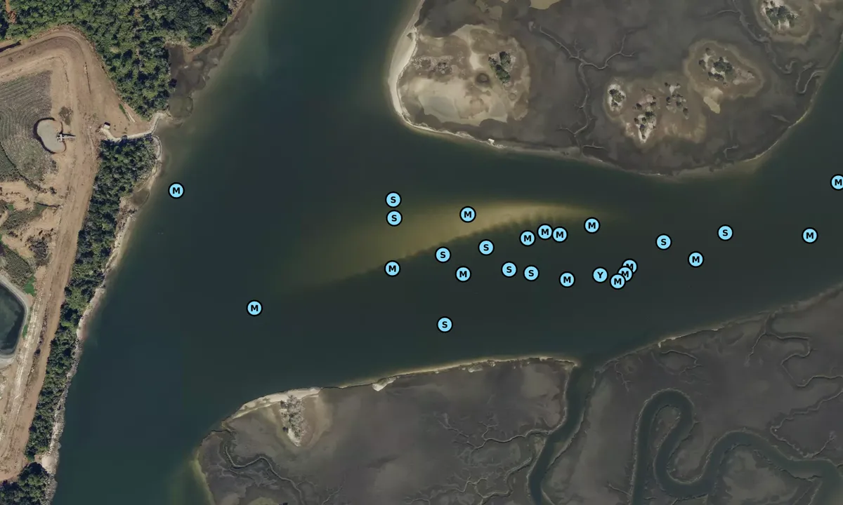 Satelite image of Gunnison Crossing