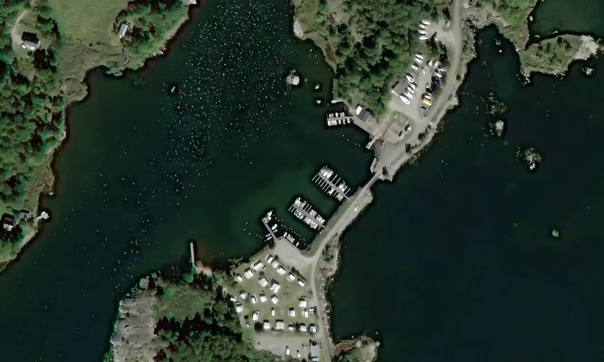 Satelite image of Gunnön - Mörrum