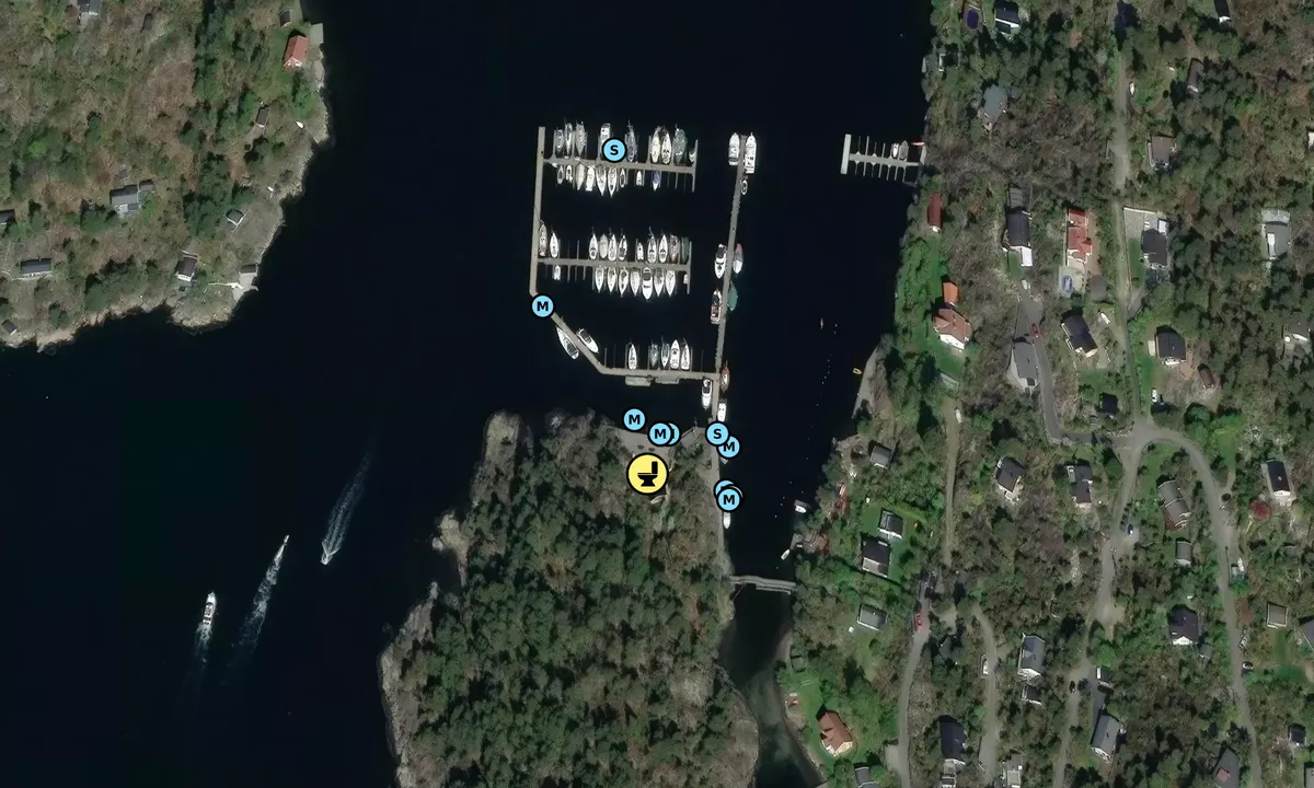 Satelite image of Gylteholmen