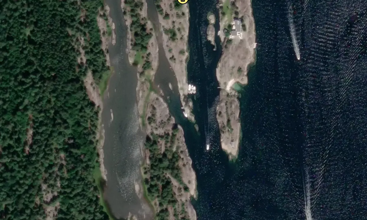 Satelite image of Gyteskjær