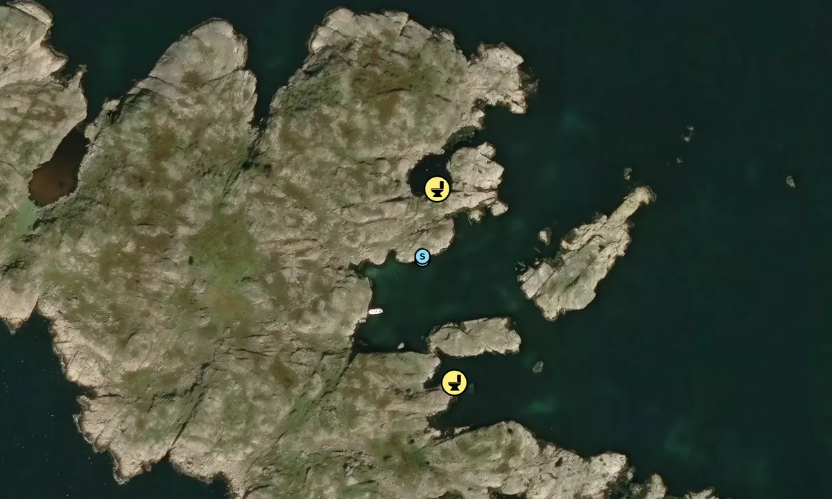 Satelite image of Hærholmene