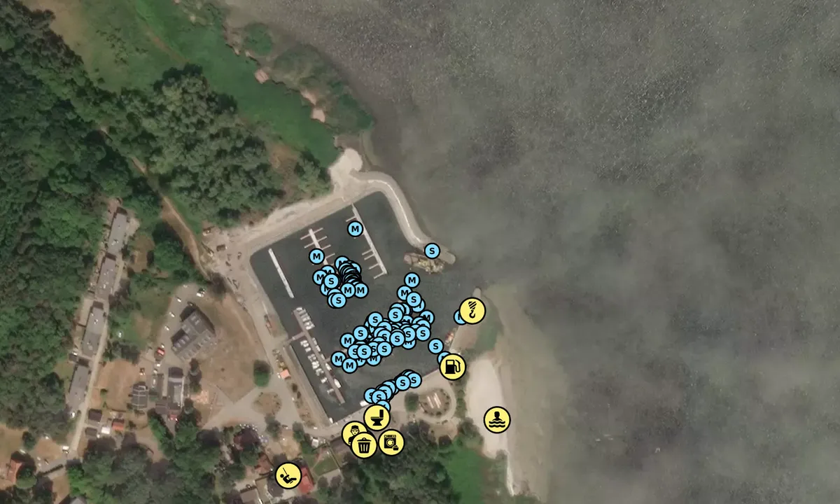 Satelite image of Hafen Barhöft