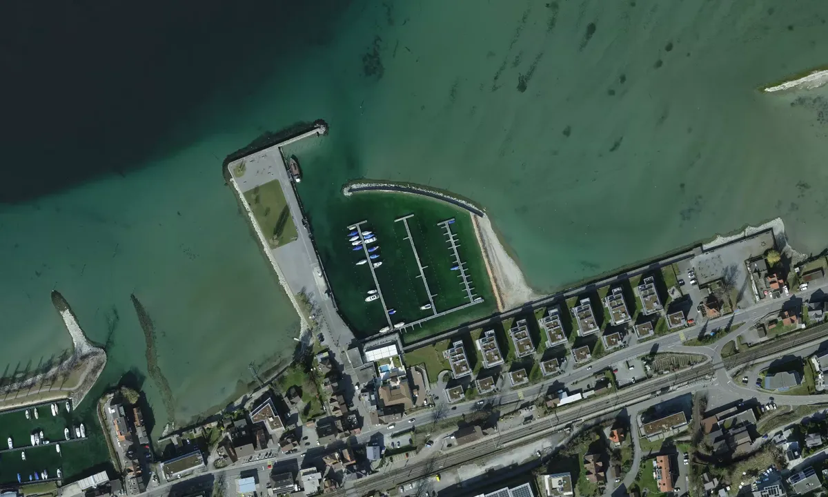 Satelite image of Hafen Staad