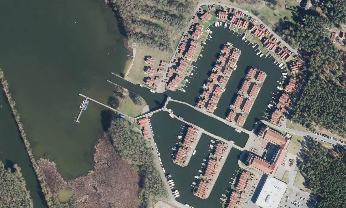 Satelite image of Hafendorf Rheinsberg
