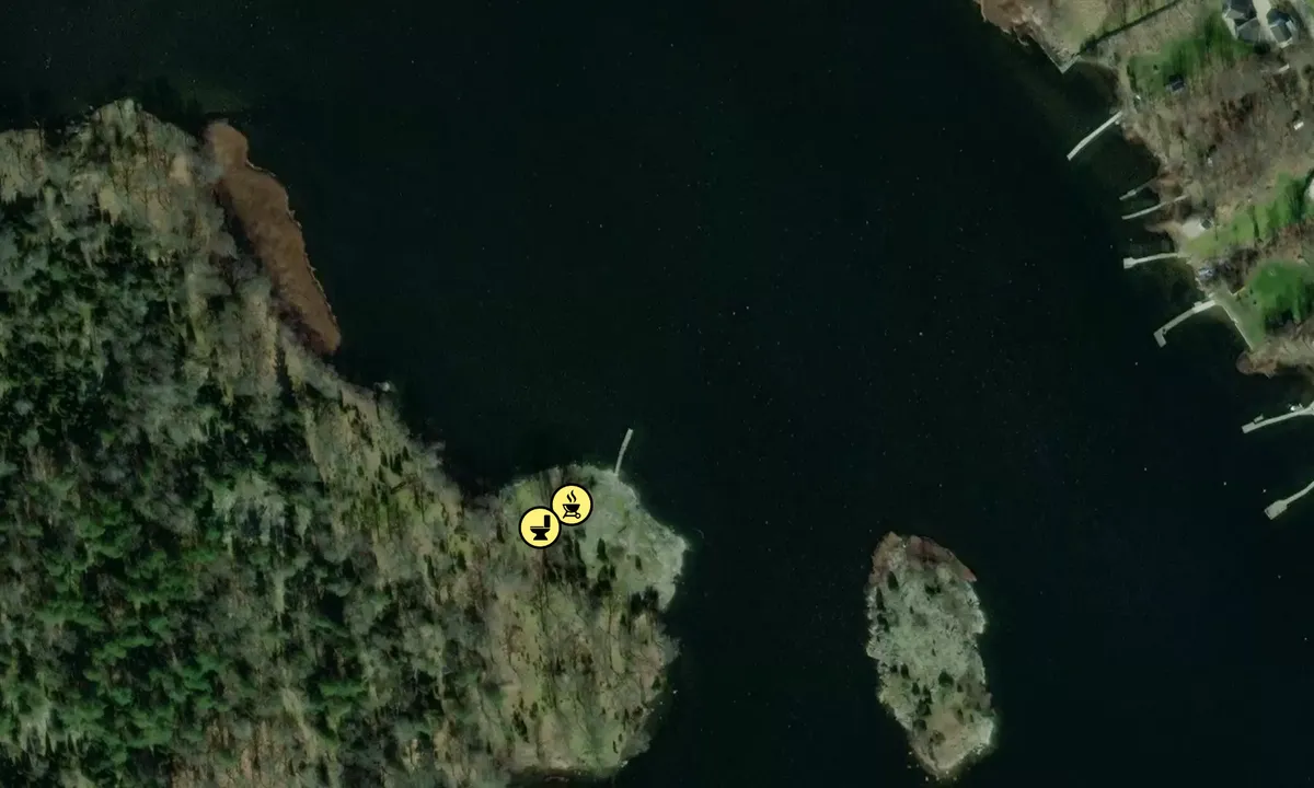 Satelite image of Haglö norra