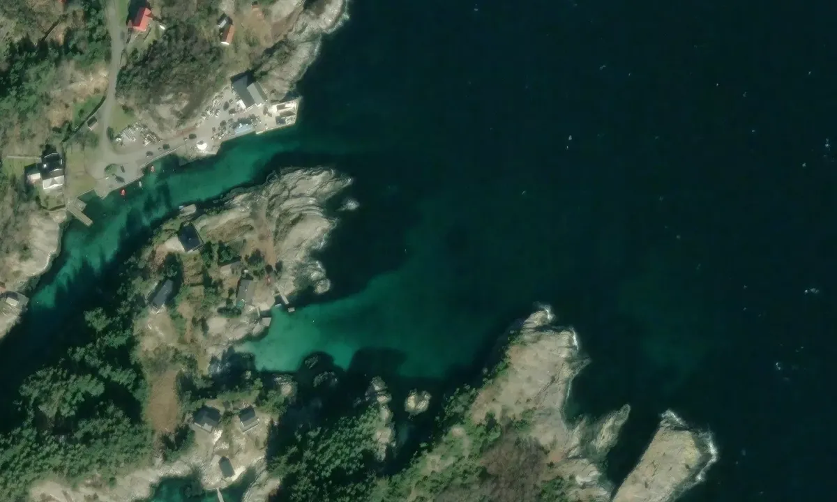Satelite image of Håkholmen