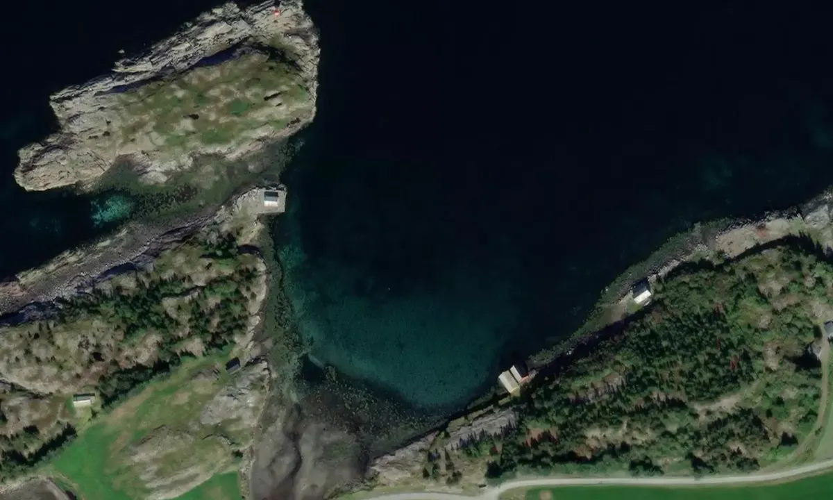 Satelite image of Haldorhamn