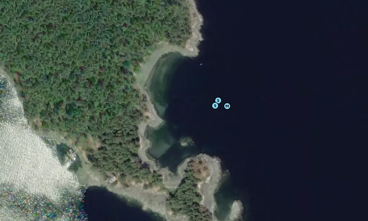 Satelite image of Hall Island