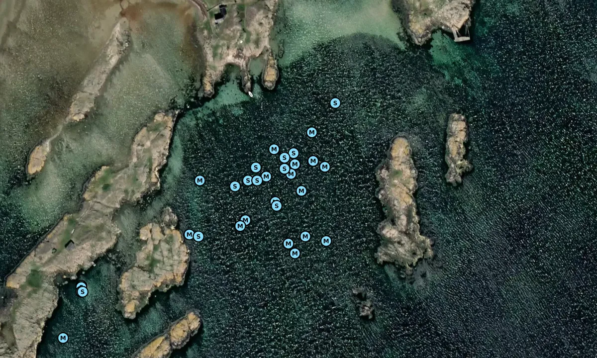 Satelite image of Hallands Väderö - Kappelhamn