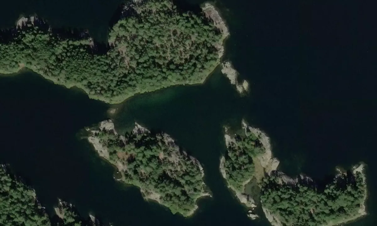 Satelite image of Halsholmen