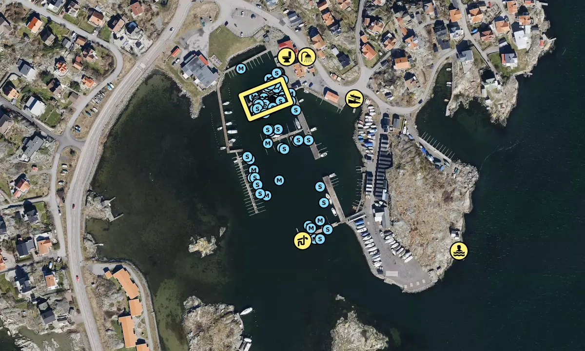 Satelite image of Hälsö