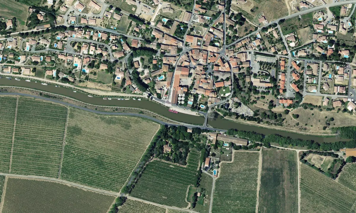 Flyfoto av Halt de Plaisance Ventenac (Free Dock)