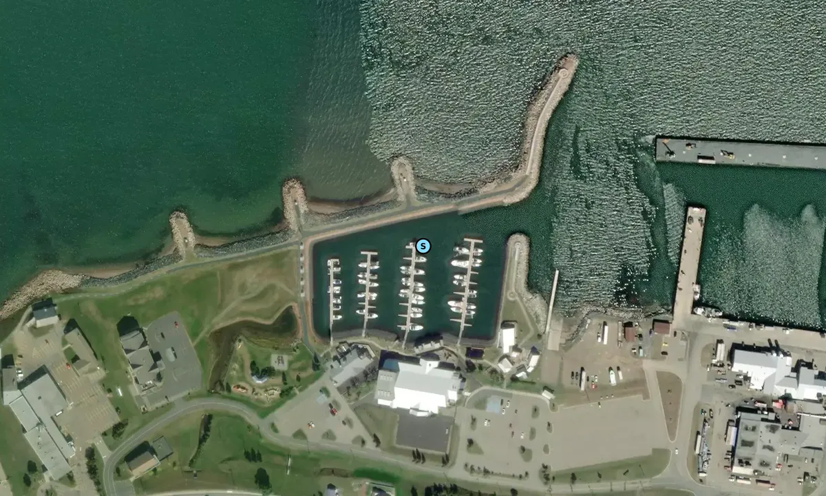 Satelite image of Halte Nautique Caraquet