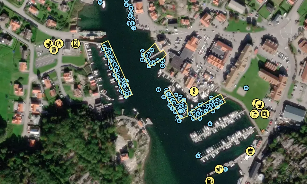 Satelite image of Hamburgsund