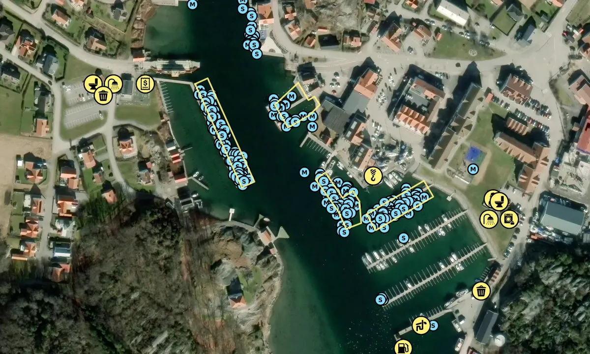 Satelite image of Hamburgsund