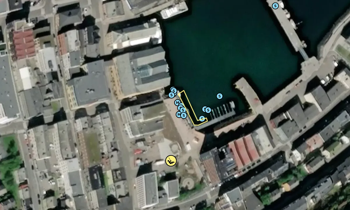 Satelite image of Hammerfest