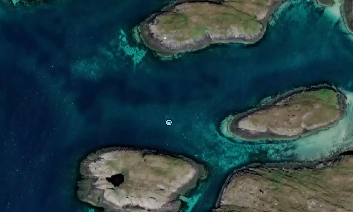 Satelite image of Hamnøya - Bolga