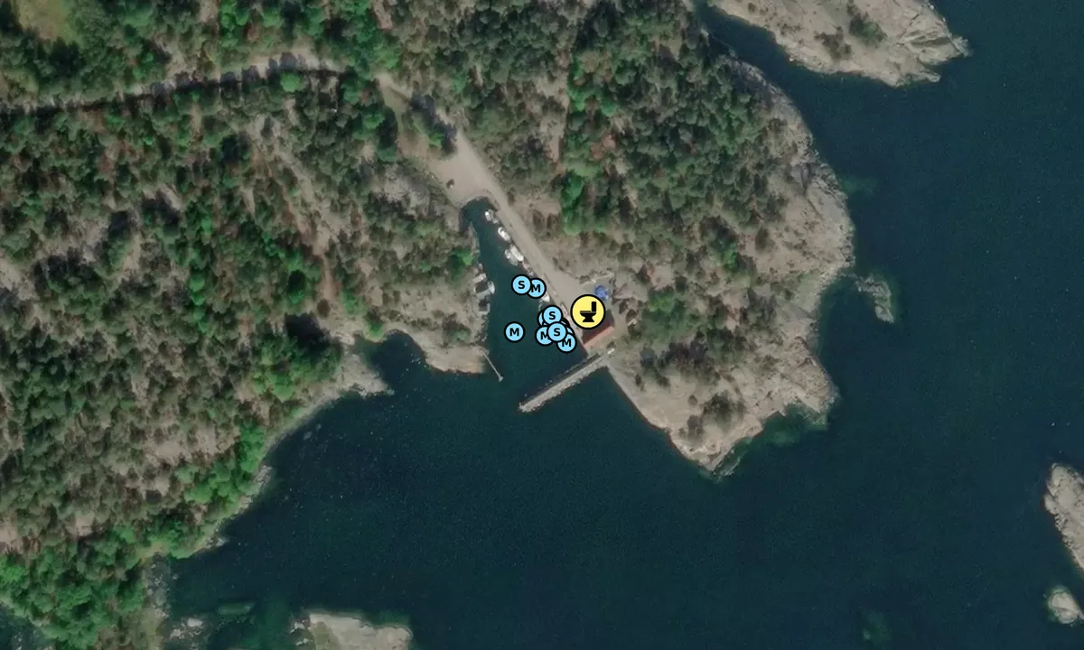 Satelite image of Händelöps Hamn