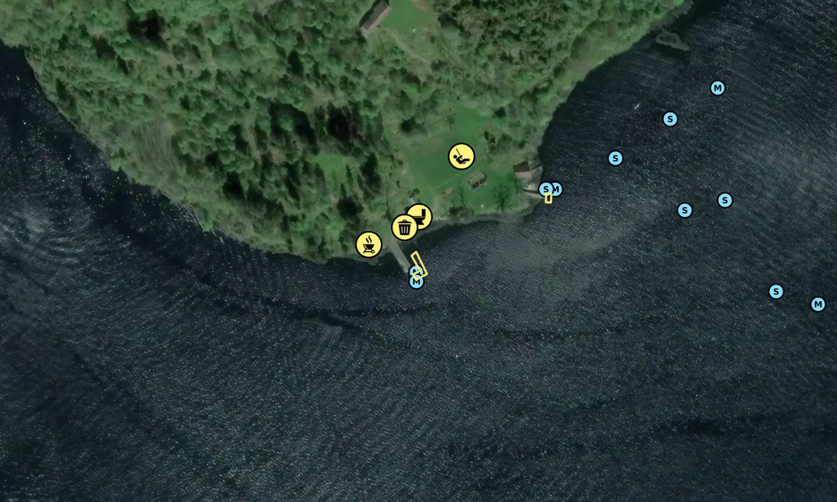 Satelite image of Håøya