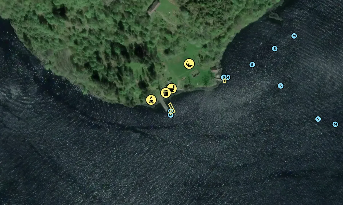 Satelite image of Håøya