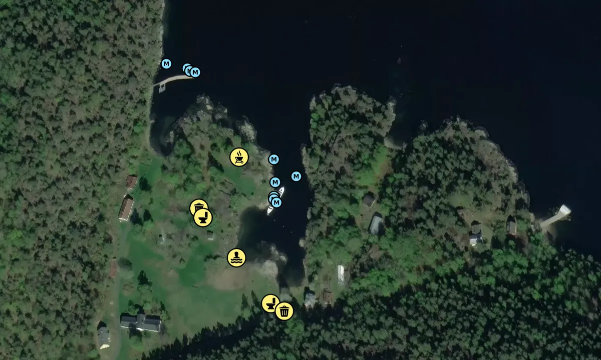 Satelite image of Håøybukta