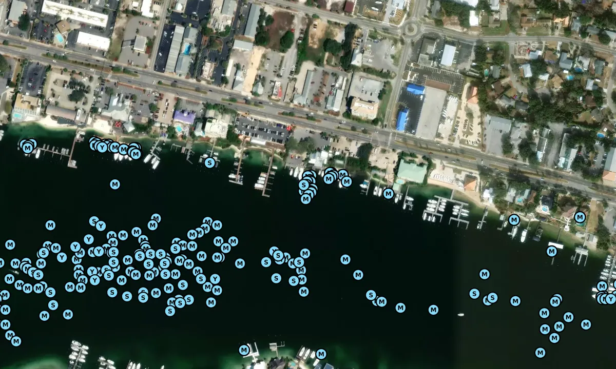 Satelite image of Harbor Docks