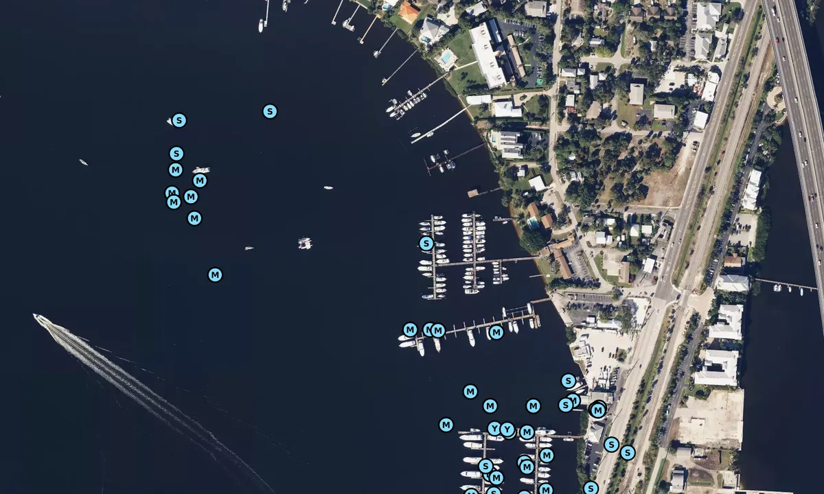 Satelite image of Harbor Inn Marina