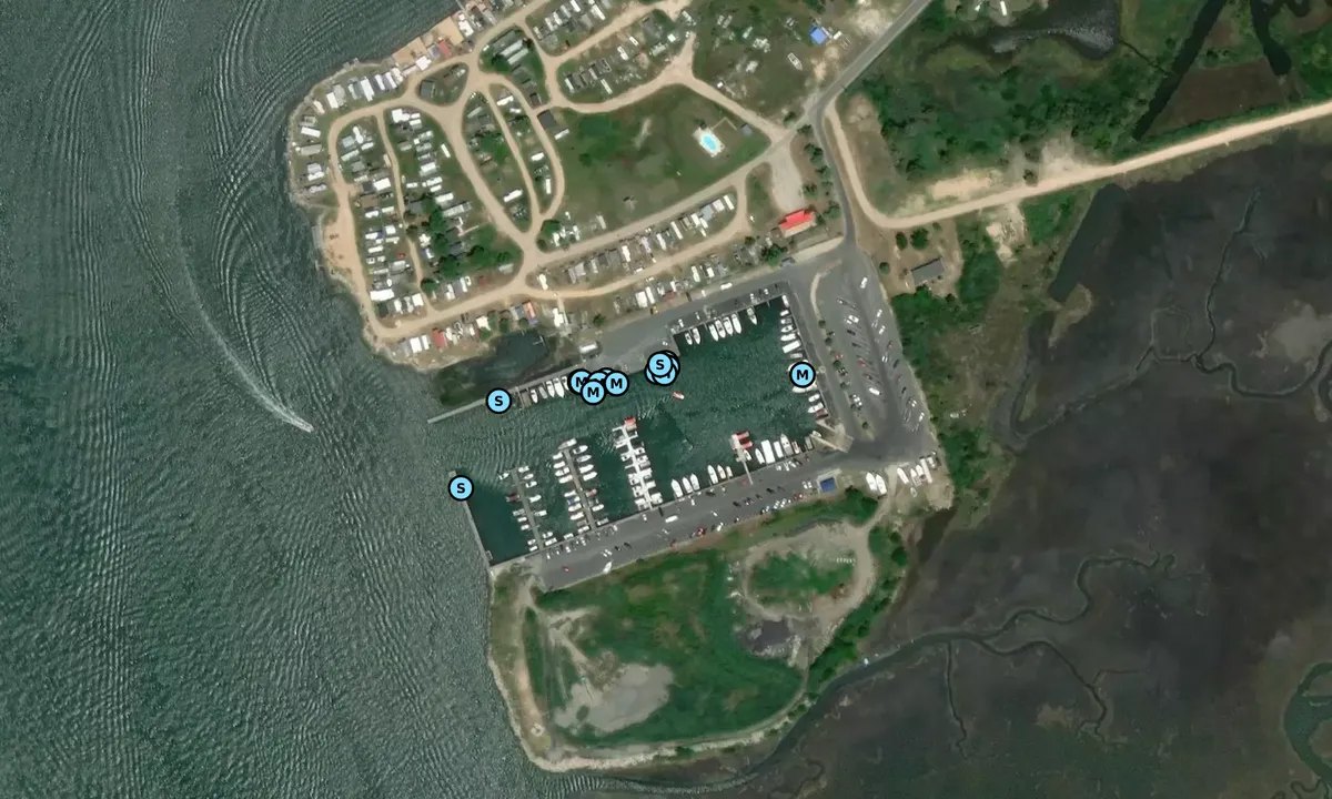 Satelite image of Harbor Refuge