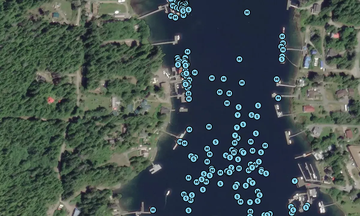 Satelite image of Harbourside Lodge