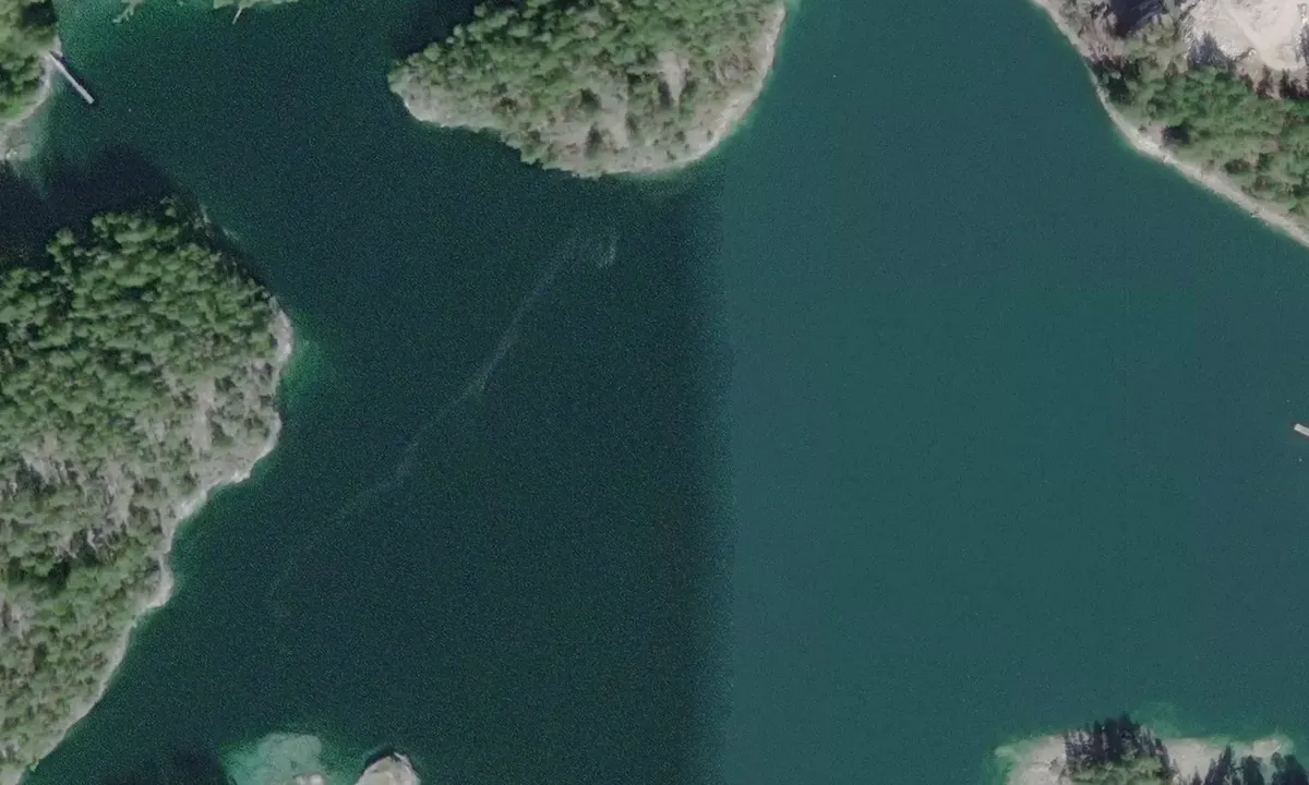 Flyfoto av Hardy Island (Musket Island)
