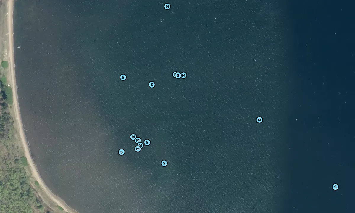 Satelite image of Harre Vig S bouy