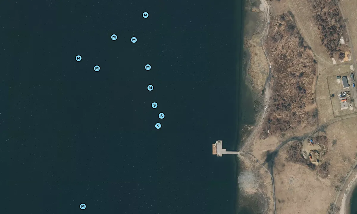 Satelite image of Hart Island