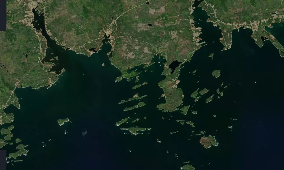 Flyfoto av Hartlings Island