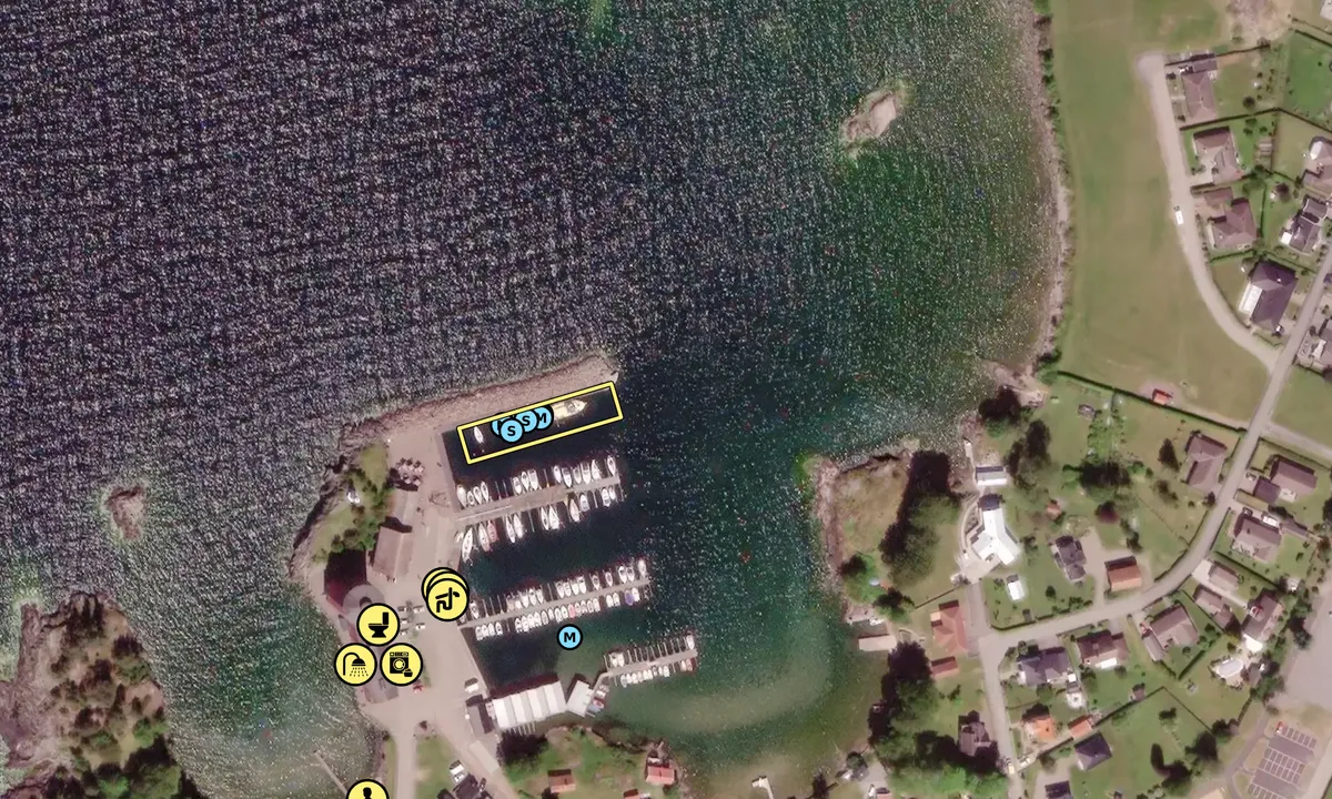 Satelite image of Hästholmen - Ödeshög