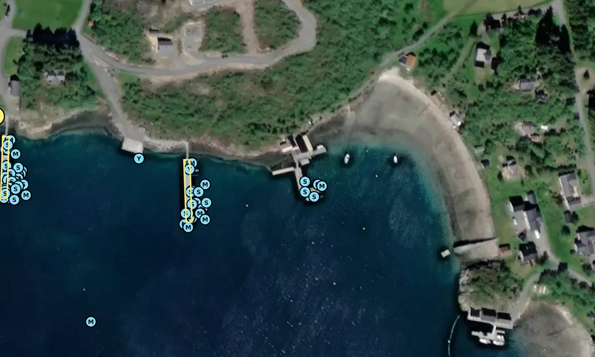 Satelite image of Havdurbrygga