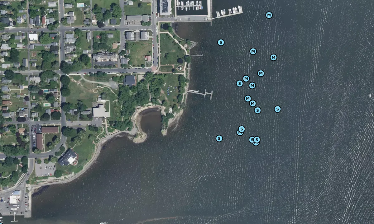 Satelite image of Havre de Grace